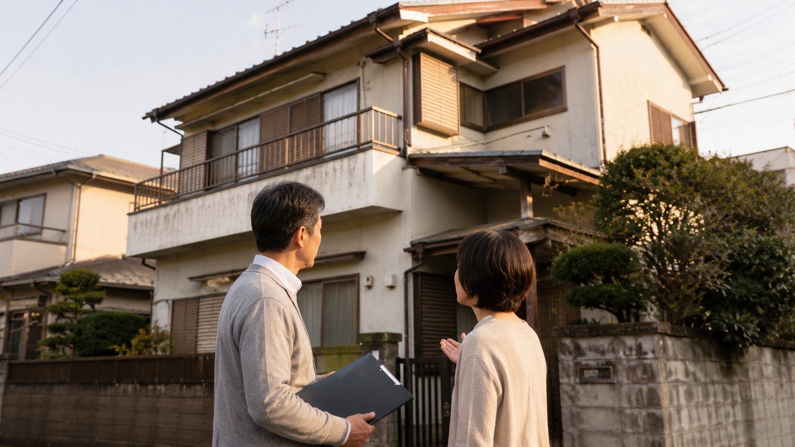 実家じまいの進め方を話し合うきょうだい