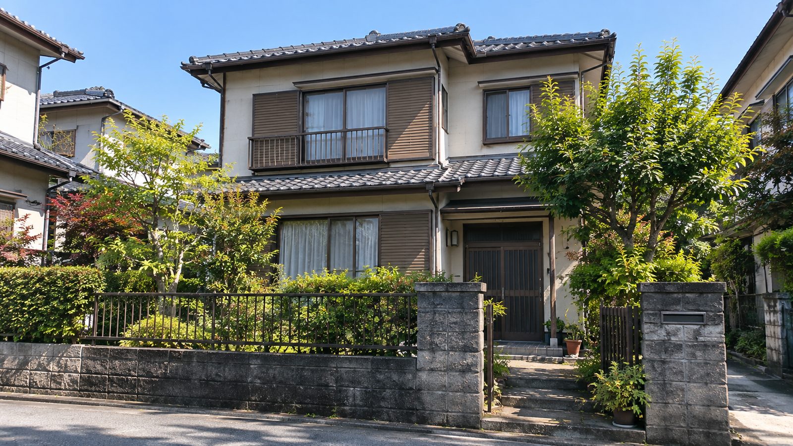 相続で配偶者居住権が問題になる実家の外観