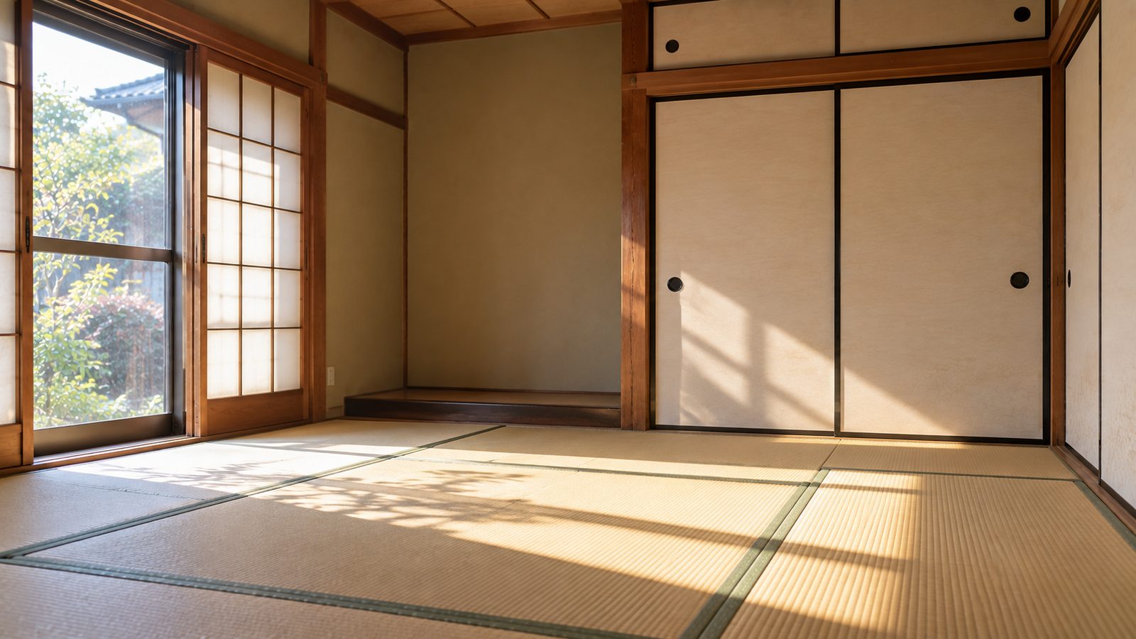 片付けが終わった実家の部屋