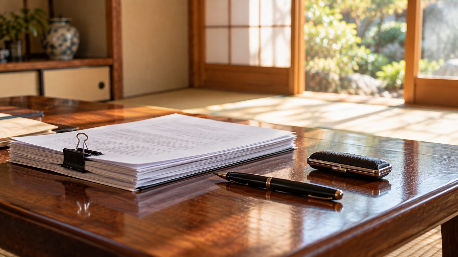 媒介契約の書類